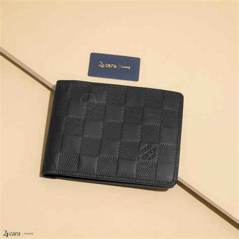 louis vuitton damier infini wallet|louis vuitton wallet checkered.